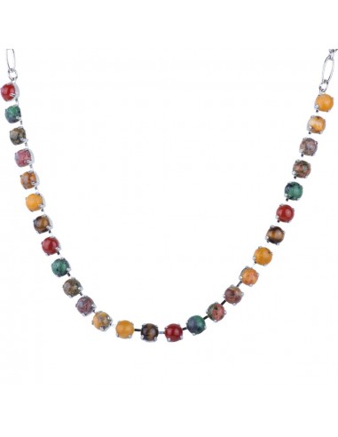 Medium Everyday Necklace in "Terra" - Rhodium Voir les baskets