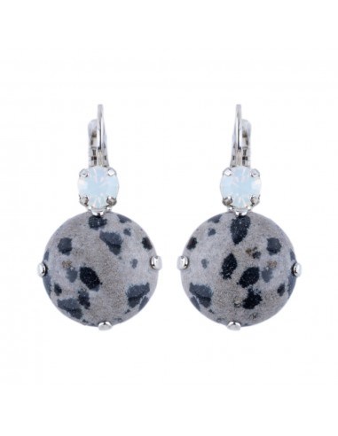 Extra Luxurious Double Stone Leverback Earrings in "Nightfall" *Custom* votre restaurant rapide dans 