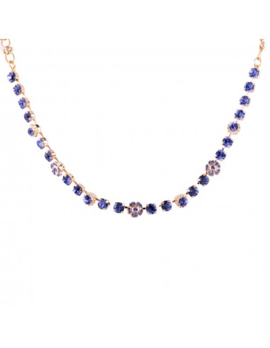 Petite Flower Cluster Necklace in "Tanzanite" *Custom* suggérées chez